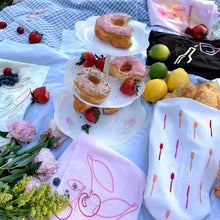 Load image into Gallery viewer, Thank You Cherry Much Tea Towel